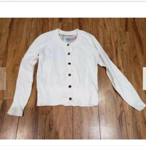 Baker by Ted Baker Off White Floral Sweater L